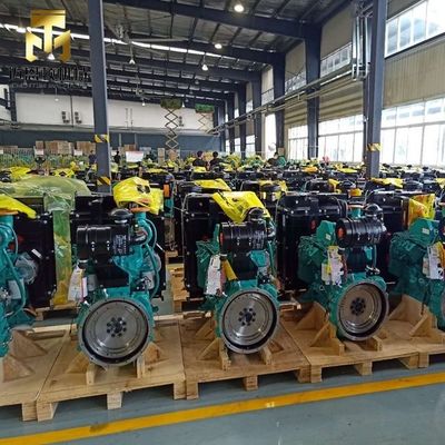 Original VOLVO D4E Engine Assy Water-cooled  for EC140 excavator