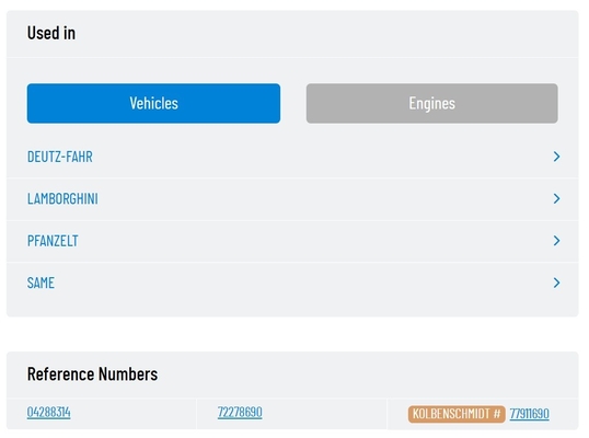04288314 72278690 77911690 Small End Bushes for Original KS Connecting Rods 100% Tested by KOLBENSCHMIDT