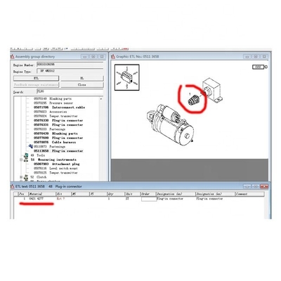 Plug-in Connector 04214277 4214277 0421 4277 for deutz BFM1013 BFM2012 TCD2015 FL2011 D2011 D914 Engine Guaranteed Compatibility