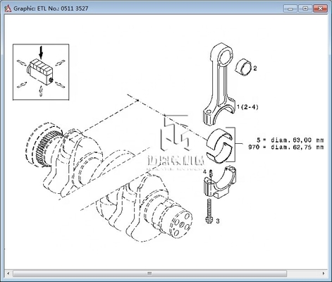 Connecting Rod Bolt 04195618 4195618 0419 5618 for BFM2012 D6D EC200 EC210 Part Name