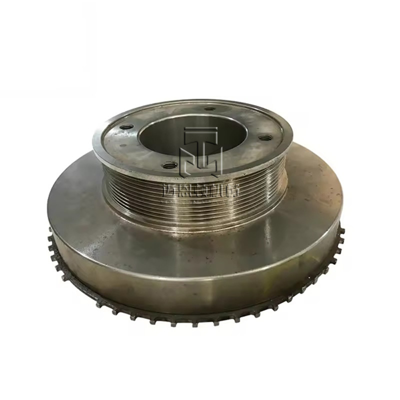 V-rib.belt pulley 0425 4829 0428 5731 04254829 04285731 4254829 4285731 USE IN DEUTZ BFM2012 Engine