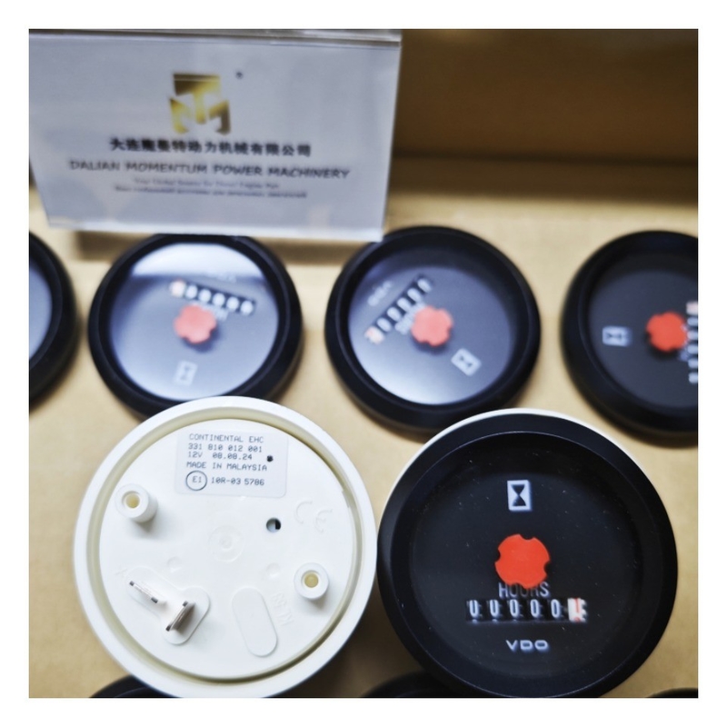 Genuine VDO Hour Meter 331810012001 331953 Electric Hourmeter 920453.008 52MM 12V 24V for KALMAR Volvo Engine
