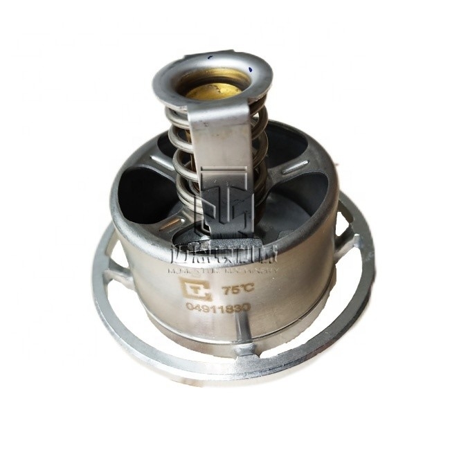 75 Degree Thermostat  THD675 04908225 04905768 04906027 04911830 0490 8225 0490 5768 0490 6027 0491 1830 4908225 4905768 4906027 4911830 for TCD2013 TCD2012 4V Engine