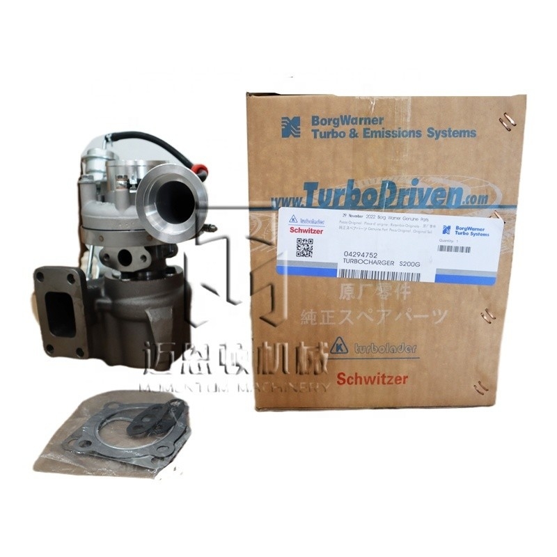 Turbo Charger S200G VOE21647837 VOE 21647837 04294752 04507755 0429 4752 0450 7755 4294752 4507755 for Excavator EC210