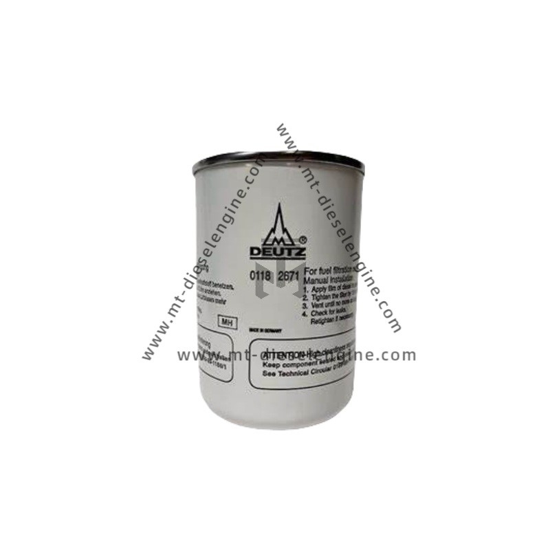 Fuel Filt 01182671 01182533 04288533 0118 2671 0118 2533 0428 8533 1182671 1182533 4288533 For Deutz TCD4.1 Engine