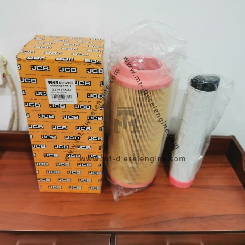 Air Filter Inner Outer Set 32/915801 32/915802 32915801 32915802 32-915801 32-915802 Compatible With JCB Backhoe Loader 1400B 1550B 1600B 1700B 214 215 216 217 3C 3CX 3D 3DX 4C 4CX